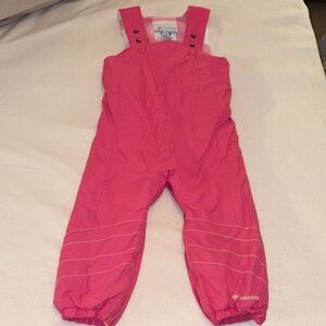 Columbia Kids' Bright Pink Overalls